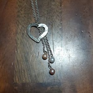 3 of hearts necklace